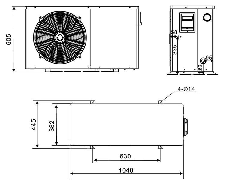 Тепловий насос Cooper&Hunter Minipower CH-HP07UMPNK CH11324 фото